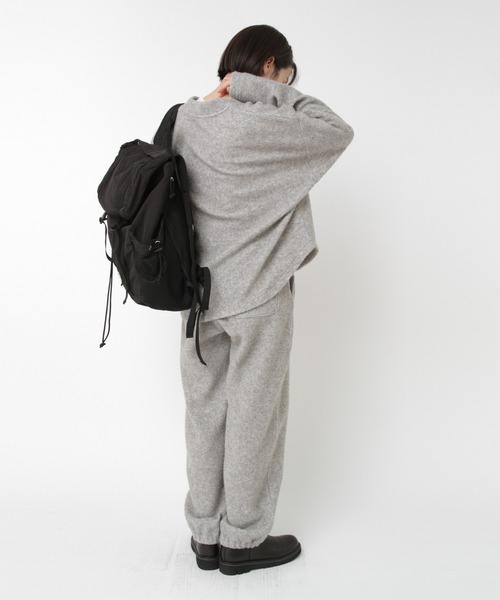 RNA-N（アールエヌエーエヌ）の「M2578 エコウールパイルプルオーバー（Tシャツ/カットソー・レディース・杢グレー/オートミール/ブラウン・FREE）」の10枚目の写真
