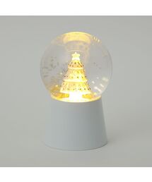 Francfranc(フランフラン)のLED スノードーム ツリー S ホワイト(インテリア雑貨)