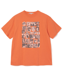 Millo Archive（ミロ アーカイブ）の「カスタムフレームキャットTシャツ[オレンジ]（Tシャツ/カットソー）」