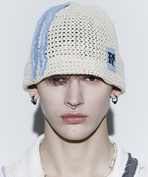 RSSC（アールエスエスシー）の「DENIM PATCHED BEANIE - IV（ニットキャップ/ビーニー）」