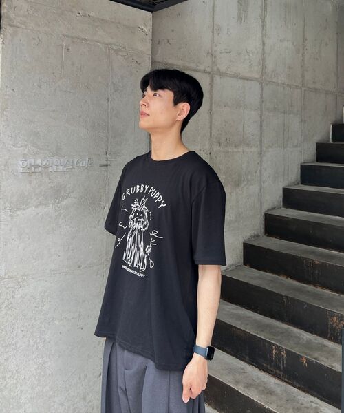 DNSR(ディーエヌエスアール)の「マルチプリーツワイドスラックスチャコール(スラックス・メンズ・その他・SMALL/MEDIUM/LARGE/X-LARGE)」の11枚目の写真