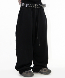 CRIGUN（クリガン）の「Wide Track Pants Max Over Fit BLACK（スウェットパンツ）」