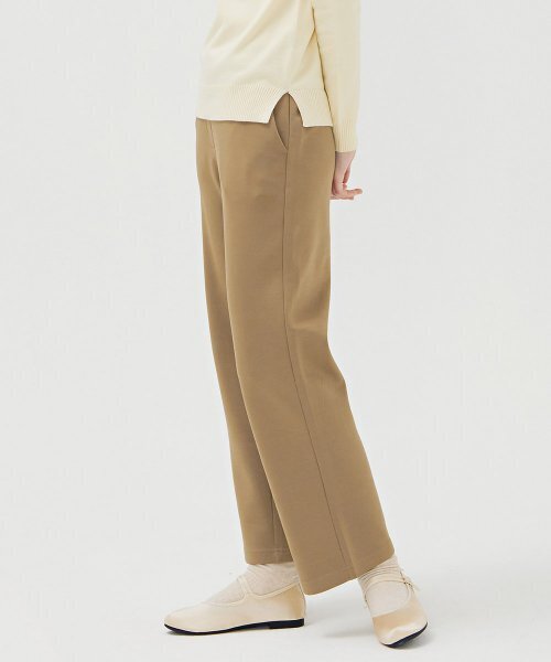 CHASECULT(チェイスカルト)の「レディース 起毛バンディングワイドパンツ-BFRG2254D0X(スラックス・レディース・Beige・67/74/80)」の2枚目の写真