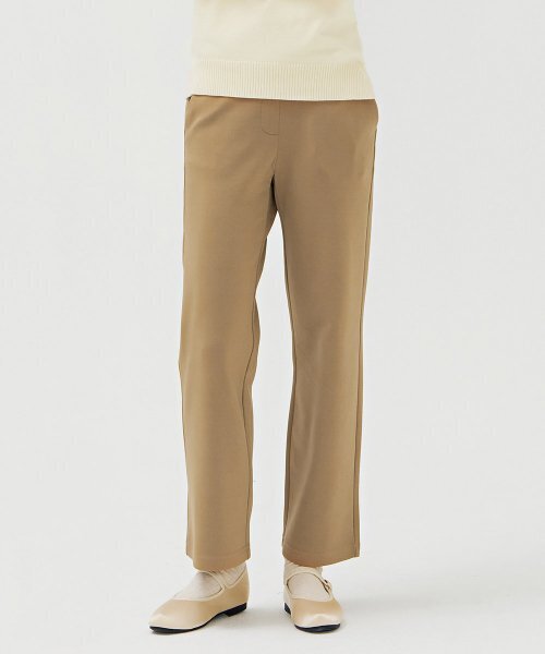 CHASECULT(チェイスカルト)の「レディース 起毛バンディングワイドパンツ-BFRG2254D0X(スラックス・レディース・Beige・67/74/80)」の4枚目の写真