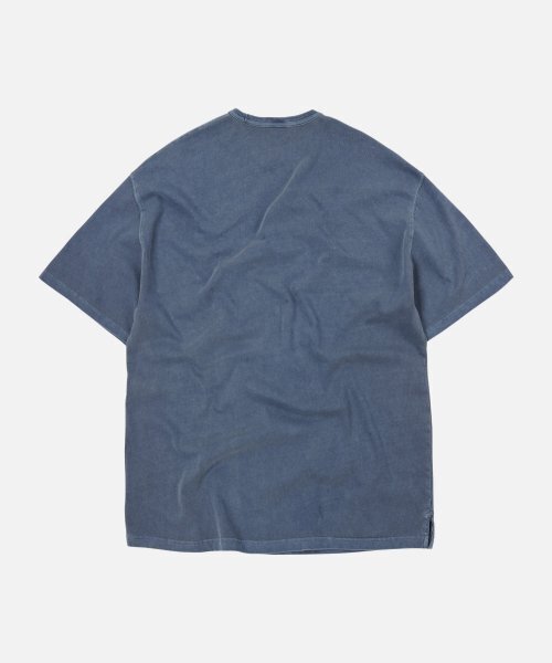 FRIZMWORKS(フリズムワークス)の「OG PIGMENT DYEING HALF TEE _ BLUE(Tシャツ/カットソー・メンズ・その他・SMALL/MEDIUM/LARGE/X-LARGE)」の2枚目の写真