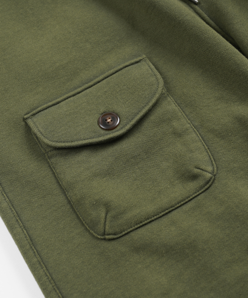 FRIZMWORKS(フリズムワークス)の「ARMY TWO TUCK SWEAT PANTS _ OLIVE(その他パンツ・メンズ・その他・MEDIUM/LARGE/X-LARGE/SMALL)」の5枚目の写真