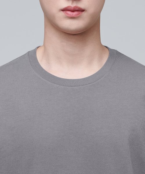 MUSINSA STANDARD（ムシンサスタンダード）の「レイヤードスリーブレストップス_ロング丈 [グレー]（Tシャツ/カットソー・メンズ・その他・SMALL/MEDIUM/X-SMALL）」の5枚目の写真