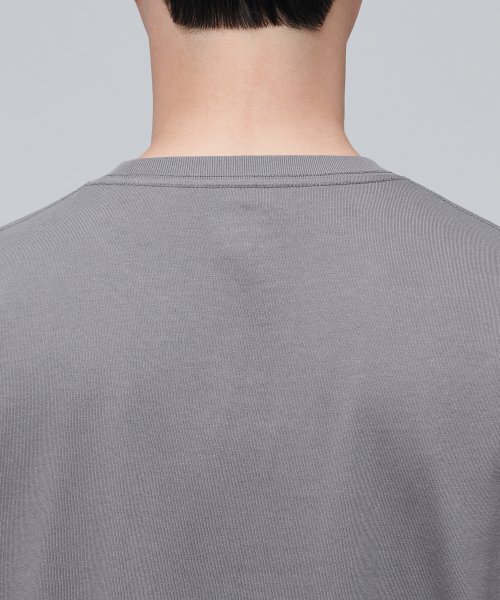 MUSINSA STANDARD（ムシンサスタンダード）の「レイヤードスリーブレストップス_ロング丈 [グレー]（Tシャツ/カットソー・メンズ・その他・SMALL/MEDIUM/X-SMALL）」の6枚目の写真
