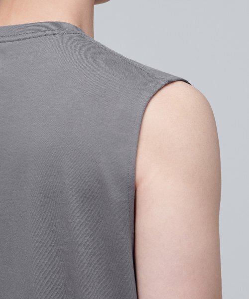 MUSINSA STANDARD（ムシンサスタンダード）の「レイヤードスリーブレストップス_ロング丈 [グレー]（Tシャツ/カットソー・メンズ・その他・SMALL/MEDIUM/X-SMALL）」の7枚目の写真
