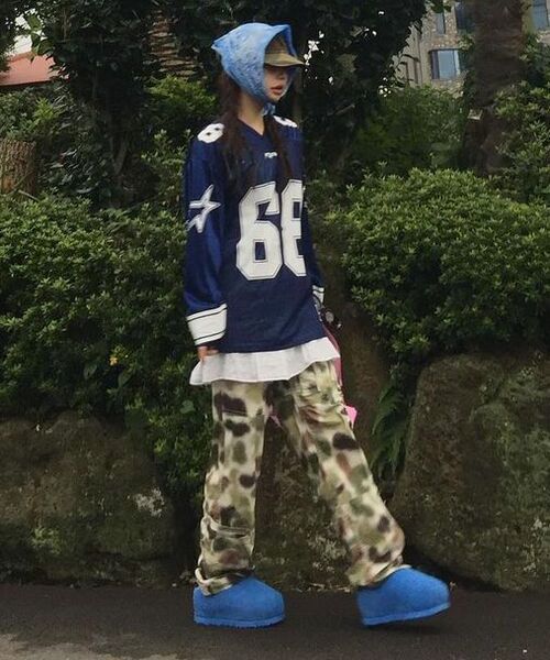 Retriever Club（レトリーバークラブ）の「68 LONG FOOTBALL JERSEY [NAVY]（Tシャツ/カットソー・レディース・その他・SMALL/MEDIUM/LARGE）」の20枚目の写真
