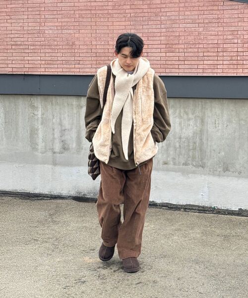 SIGNATURE（シグネチャ）の「ワンタックコーデュロイワイドパンツ[ブラウン]（その他パンツ・レディース・その他・SMALL/MEDIUM/LARGE/X-LARGE）」の12枚目の写真