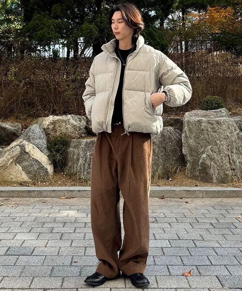 SIGNATURE（シグネチャ）の「ワンタックコーデュロイワイドパンツ[ブラウン]（その他パンツ・レディース・その他・SMALL/MEDIUM/LARGE/X-LARGE）」の13枚目の写真