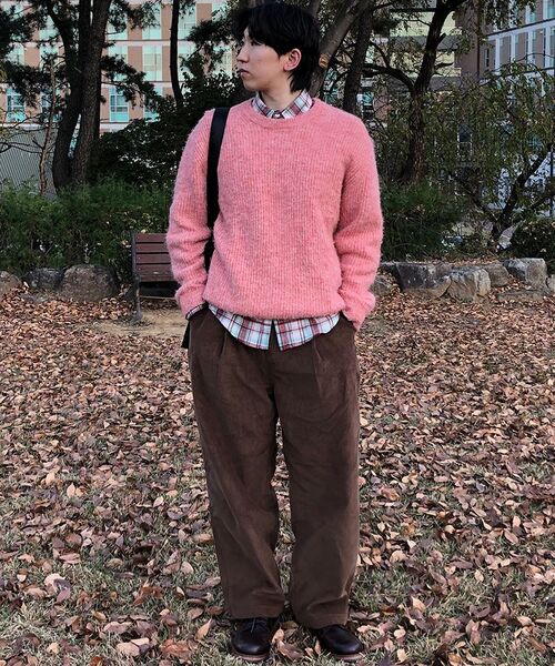 SIGNATURE（シグネチャ）の「ワンタックコーデュロイワイドパンツ[ブラウン]（その他パンツ・レディース・その他・SMALL/MEDIUM/LARGE/X-LARGE）」の16枚目の写真