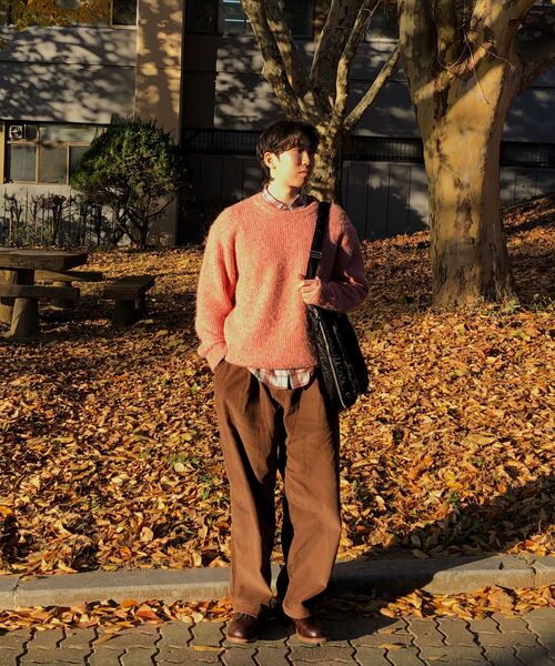 SIGNATURE（シグネチャ）の「ワンタックコーデュロイワイドパンツ[ブラウン]（その他パンツ・レディース・その他・SMALL/MEDIUM/LARGE/X-LARGE）」の22枚目の写真