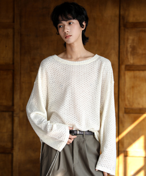 neos loose shell knit мягкий трикотаж с круглым вырезом, короткая футболка