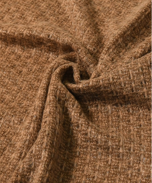 neos(ネオス)の「【neos】ルーズシルエット 甘編み クルーネック ニット セーター(ニット/セーター・メンズ・ブラウン/テラコッタ/グリーン/アイボリー/ブラック・MEDIUM/LARGE)」の10枚目の写真