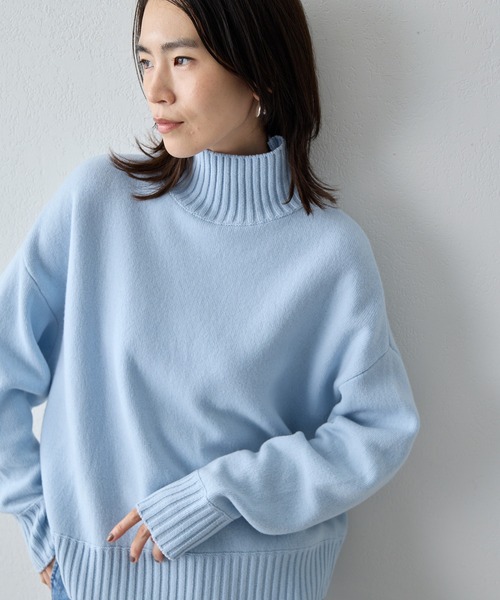 Drawing Numbers】接結ルーズタートルニット（ニット/セーター