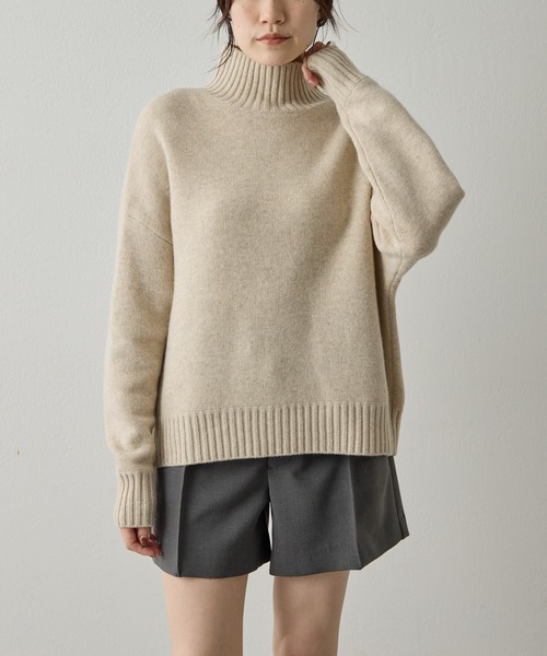 Drawing Numbers】接結ルーズタートルニット（ニット/セーター