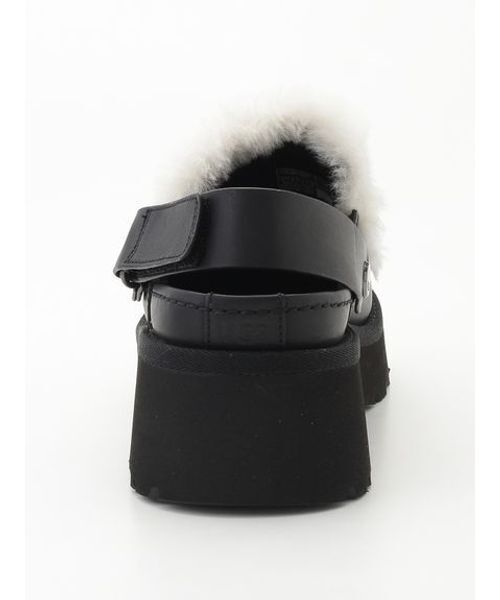 UGG(アグ)の「【UGG】ESMEE LEATHER CLOG(スリッポン・レディース・ブラック・25/22/24/23)」の2枚目の写真