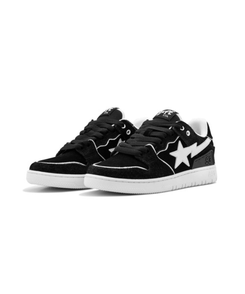 A BATHING APE(アベイシングエイプ)の「SK8 STA #2(スニーカー・レディース・ブルー/ブラック/レッド・5/6/4)」の1枚目の写真