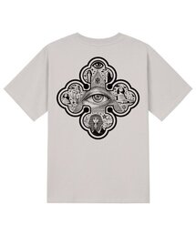 KAN6312（カン6312）の「KTC0124 トゥトゥアンカーメン 半袖Tシャツ - ベージュ（Tシャツ/カットソー）」