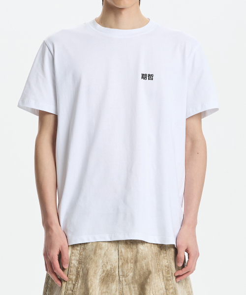 KICHUL(キチョル)の「Worker standard t-shirt (white)(Tシャツ/カットソー・メンズ・その他・LARGE/SMALL/MEDIUM)」の2枚目の写真