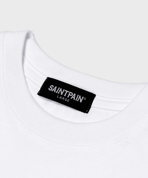 SAINTPAIN(セイントペイン)の「SP サンス 半袖Tシャツ ホワイト(Tシャツ/カットソー・メンズ・その他・MEDIUM/LARGE)」の3枚目の写真