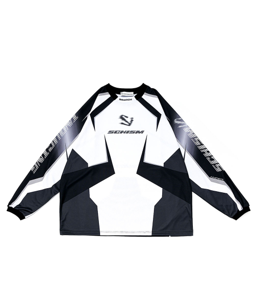 SCHISM INDUCING(スキズムインデューシング)の「BIKER JERSEY, BLACK(Tシャツ/カットソー・レディース・その他・MEDIUM/LARGE)」の13枚目の写真