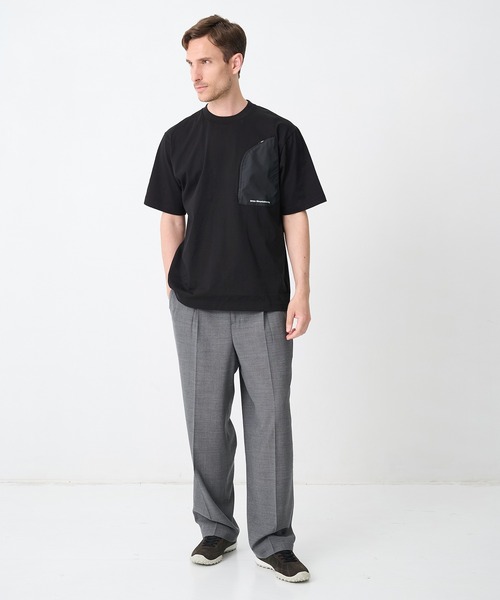 WHITE MOUNTAINEERING(ホワイトマウンテニアリング)の「【White Mountaineering / ホワイトマウンテニアリング】ZIP POCKET T-SHIRT(Tシャツ/カットソー・メンズ・ブラック/ベージュ/カーキ・3/1/2/000)」の9枚目の写真