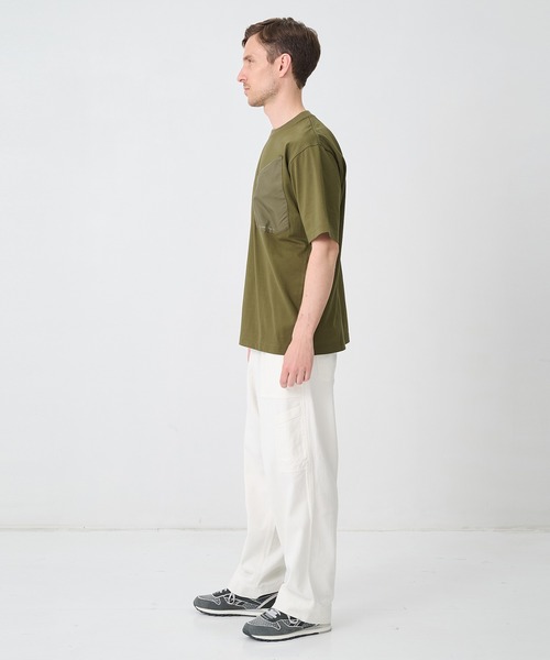 WHITE MOUNTAINEERING(ホワイトマウンテニアリング)の「【White Mountaineering / ホワイトマウンテニアリング】ZIP POCKET T-SHIRT(Tシャツ/カットソー・メンズ・ブラック/ベージュ/カーキ・3/1/2/000)」の13枚目の写真