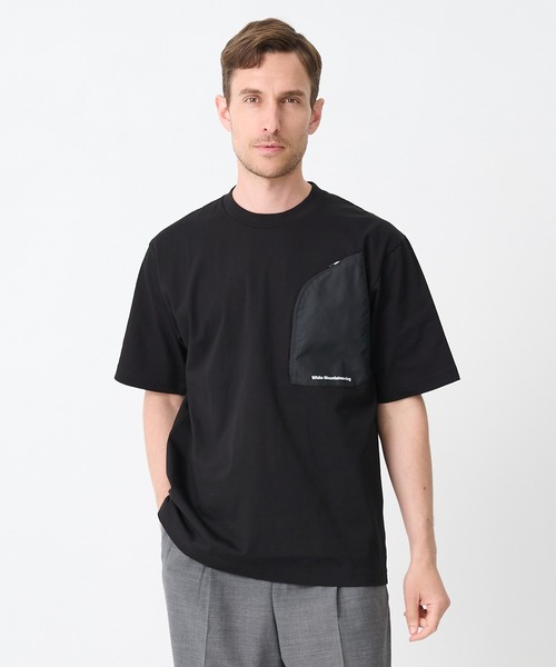 WHITE MOUNTAINEERING(ホワイトマウンテニアリング)の「【White Mountaineering / ホワイトマウンテニアリング】ZIP POCKET T-SHIRT(Tシャツ/カットソー・メンズ・ブラック/ベージュ/カーキ・3/1/2/000)」の4枚目の写真