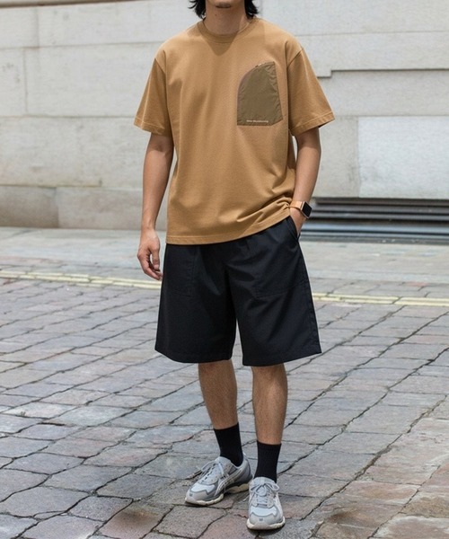 WHITE MOUNTAINEERING(ホワイトマウンテニアリング)の「【White Mountaineering / ホワイトマウンテニアリング】ZIP POCKET T-SHIRT(Tシャツ/カットソー・メンズ・ブラック/ベージュ/カーキ・3/1/2/000)」の6枚目の写真