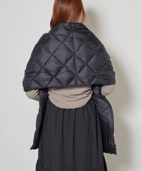 TAION/タイオン シティ リバーシブル 大判ダウンストール（ストール