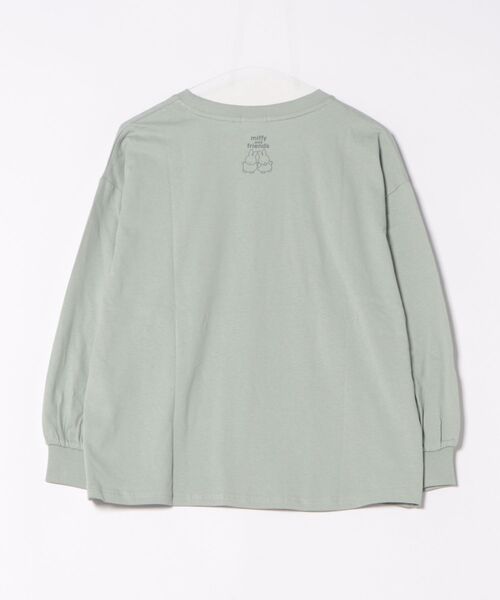 Honeys(ハニーズ)の「【UVカット】ミッフィー/ゆるTシャツ(Tシャツ/カットソー・レディース・ミント・L/LL/M/S)」の18枚目の写真