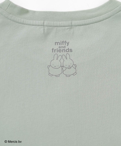 Honeys(ハニーズ)の「【UVカット】ミッフィー/ゆるTシャツ(Tシャツ/カットソー・レディース・ミント・L/LL/M/S)」の16枚目の写真