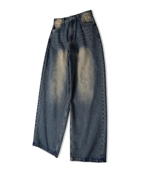 ZENDUST(ジェンダスト)の「Les Wide Denim Pants BLACK(デニムパンツ・レディース・ブラック・X-LARGE/X-SMALL/SMALL/MEDIUM/LARGE)」の5枚目の写真