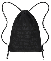 DURT（ ）の「OUR DAILY GYM SACK (BLACK)（バックパック/リュック）」