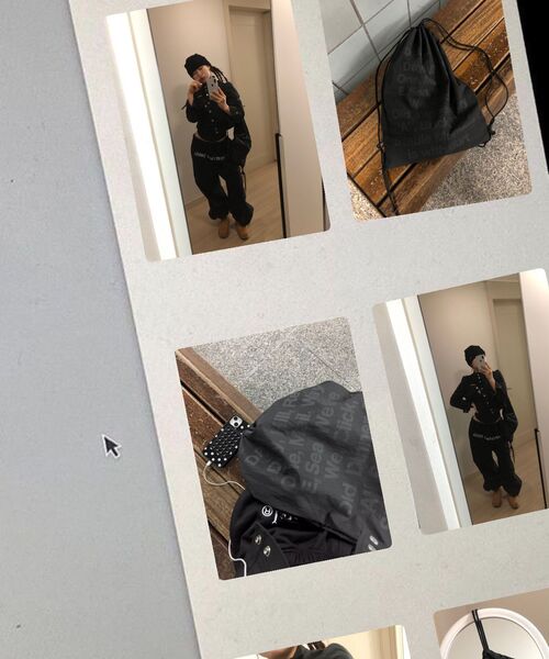 DURTの「OUR DAILY GYM SACK (BLACK)(バックパック/リュック・レディース・その他・FREE)」の17枚目の写真