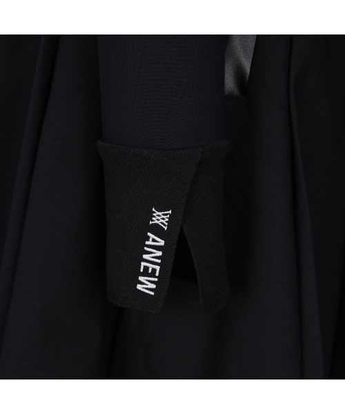ANEW GOLF（アニューゴルフ）の「W LEATHER PATCH ONEPIECE_BK（ワンピース・レディース・その他・X-SMALL/SMALL/MEDIUM）」の2枚目の写真