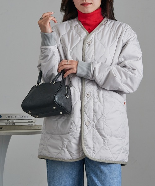 UNIVERSAL OVERALL(ユニバーサルオーバーオール)の「【UNIVERSAL OVERALL】U2533522 Quilt Jacket(その他アウター・メンズ・グリーン/ブラック/グレー・L/XL/M)」の5枚目の写真