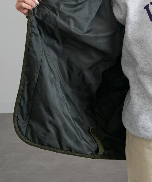 UNIVERSAL OVERALL(ユニバーサルオーバーオール)の「【UNIVERSAL OVERALL】U2533522 Quilt Jacket(その他アウター・メンズ・グリーン/ブラック/グレー・L/XL/M)」の21枚目の写真