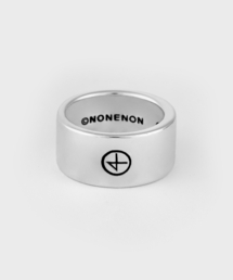 NONENON（ノンノン）の「LOGO FLAT RNG(9mm)（リング）」