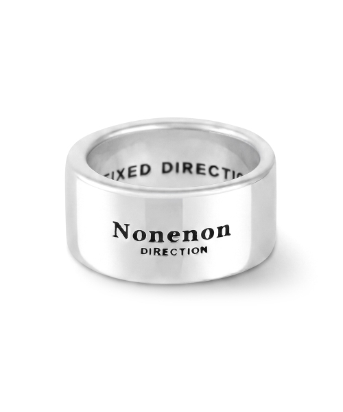 NONENON（ノンノン）の「LOGO FLAT RNG(9mm)（リング・レディース・その他・SMALL/MEDIUM/LARGE）」の3枚目の写真