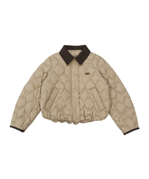 MONBIRDIE GOLF（モンバーディーゴルフ）の「モグ ダックダウンキルティングジャケット ベージュ（ダウンジャケット/コート）」