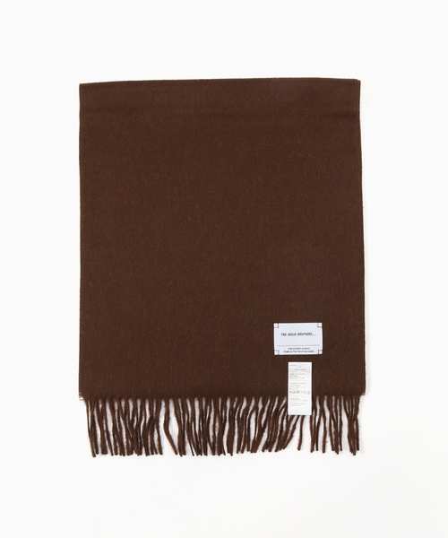ザイノウエブラザーズ Brushed Scarf brown Brushed Scarf / BLOCK BROWN | THE INOUE BROTHERS(イノウエ