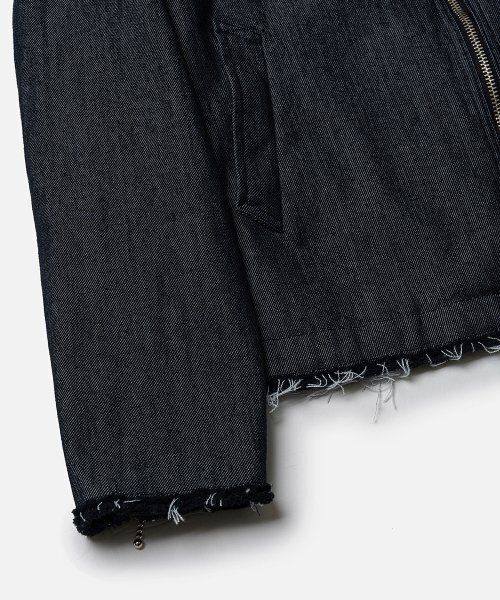 VASTIC（バスティック）の「スタッドカットオフジャケット_インディゴ（デニムジャケット・メンズ・その他・LARGE/MEDIUM）」の7枚目の写真