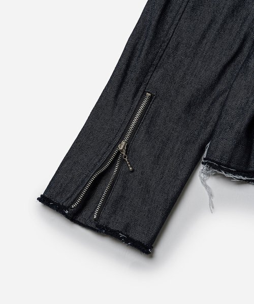VASTIC（バスティック）の「スタッドカットオフジャケット_インディゴ（デニムジャケット・メンズ・その他・LARGE/MEDIUM）」の9枚目の写真
