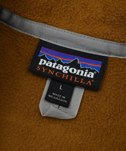 patagonia（パタゴニア）の「【USED】Patagonia シンチラ フリースベスト（ベスト・メンズ・ネイビー・LARGE）」の2枚目の写真