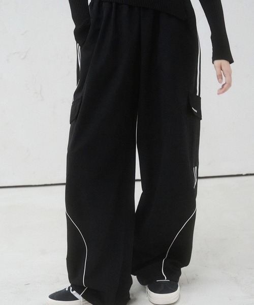 AVANDRESS(アバンドレス )の「【セットアップ可】AVANDRESS/BLISS スウェードパンツ(その他パンツ・レディース・ブラウン/ブラック・SMALL)」の2枚目の写真