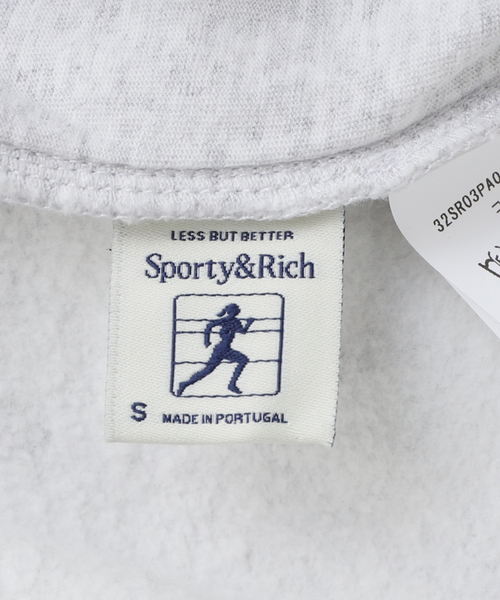 journal standard L'essage（ジャーナルスタンダードレサージュ）の「【SPORTY&RICH/スポーティアンドリッチ】 NYRC Sweatpant（スウェットパンツ・レディース・チャコールグレー・SMALL）」の4枚目の写真
